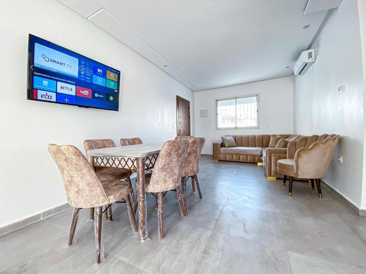 La Perle Du Detroit : Appartement Familial A Mesnana Golf Tanger. Exterior foto